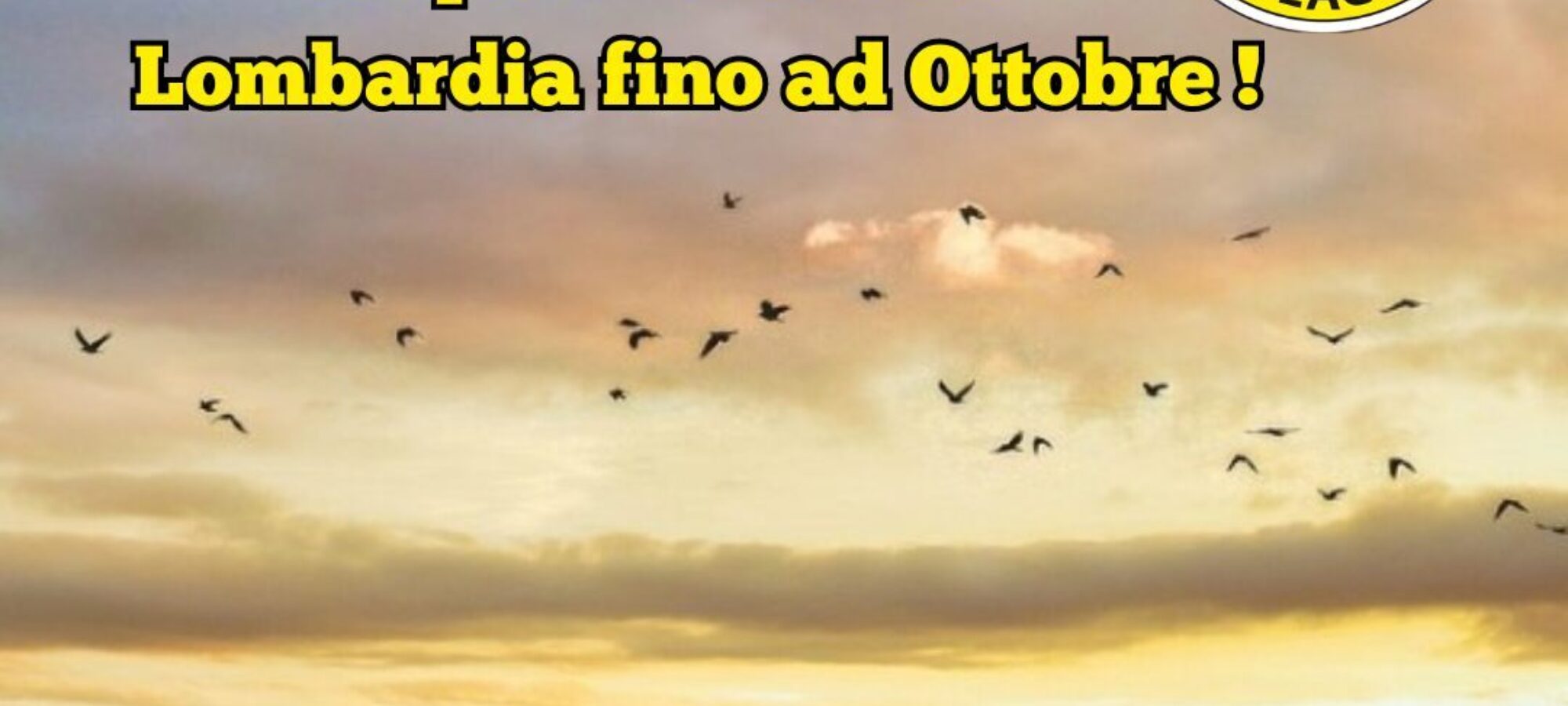 Caccia sospesa in Lombardia fino ad Ottobre LAC Lega Abolizione Caccia