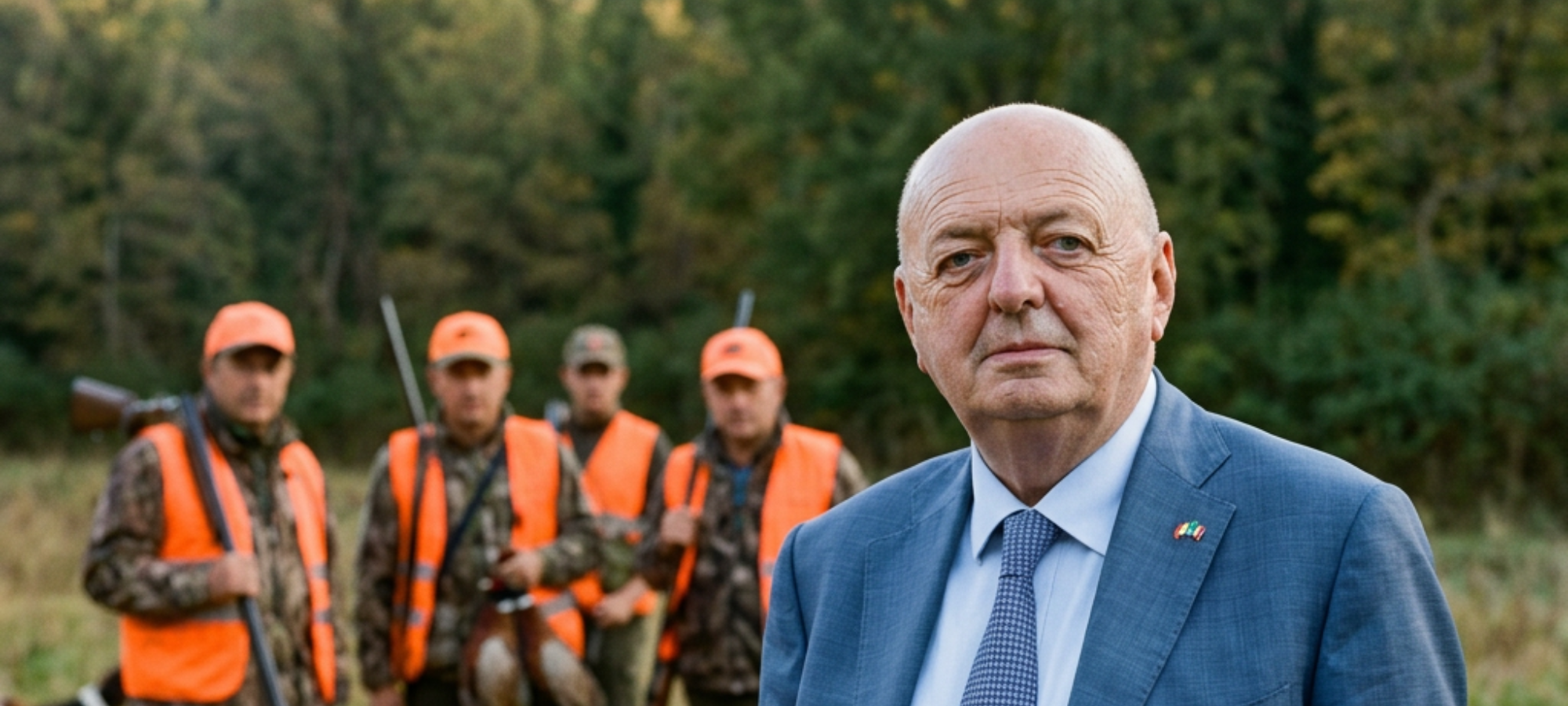 ministro picchetto fratin con cacciatori - Chiediamo fermi il disastro del DDL 1552