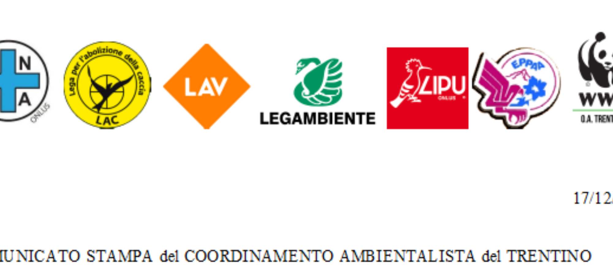 Trentino la neve rende difficile la vita nei boschi ma la caccia rimane aperta LAC Lega Abolizione Caccia