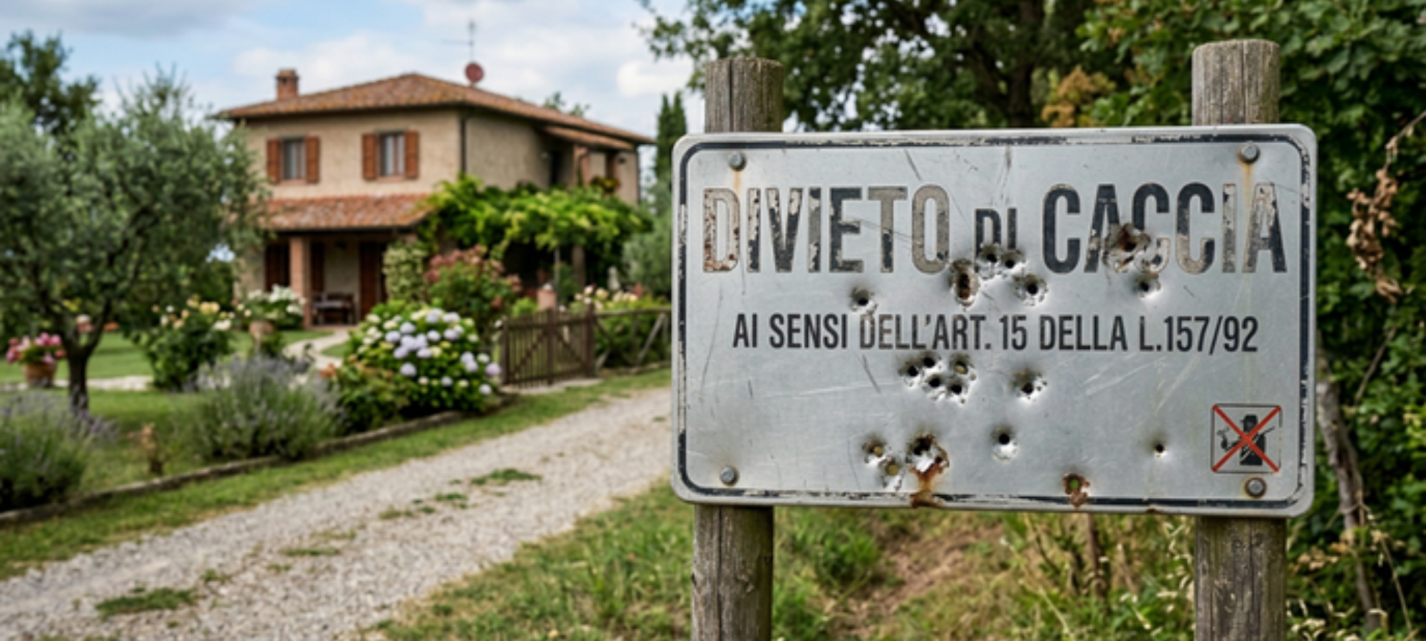 Divieto caccia proprietà privata