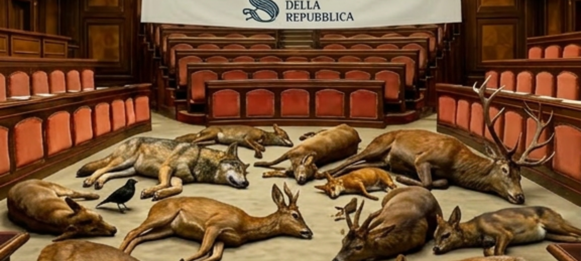 Senato animali tordi uccisi