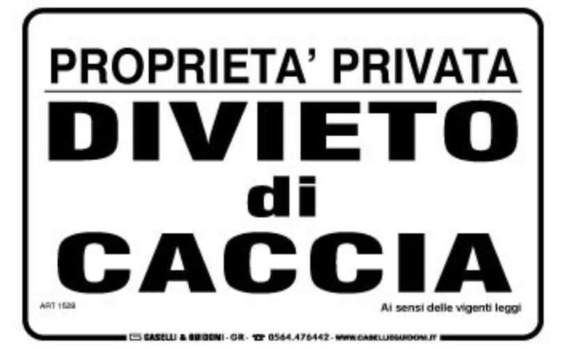 Come posso vietare la caccia sul mio terreno LAC Lega Abolizione Caccia