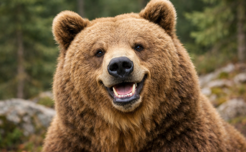 Firefly gpt image foto di orso sorridente 195507