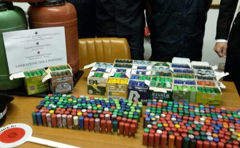 Operazione antibracconaggio Isole Pontine LAC Lega Abolizione Caccia